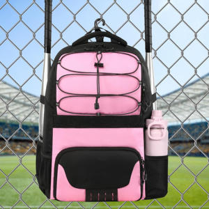 Professional Fitness Sports Bag for Kids and Youth, Lightweight Nylon <b>Baseball</b> Softball <b>Bat</b> Backpack - Product Image 3