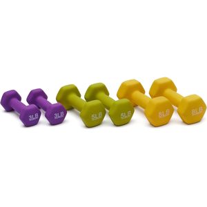 Neoprene Dumbbells for Exercise and Muscle Toning Hand <b>Weights</b> for Fitness <b>Training</b> - Product Image 1