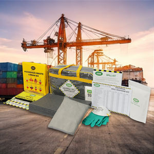 Kit portátil universal de 10L para derrames, bolsa blanda amarilla, almohadillas absorbentes de emergencia para materiales peligrosos y almohada para derrames químicos en vehículos y talleres - Product Image 3