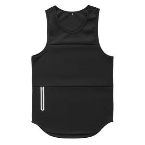 Débardeurs pour hommes pas chers 100% coton, gilets écologiques, vente en gros, doux, respirants, sans manches, haute qualité, séchage rapide - Product Image 1