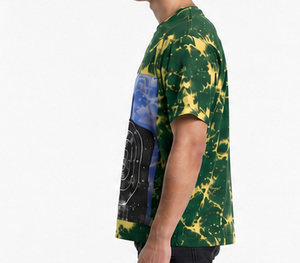 Camiseta de Verano Unisex Casual de Gran Tamaño con Logotipo Personalizado en la Parte Delantera, 100% Algodón Jersey, Tie Dye Personalizado, Venta al Por Mayor - Product Image 4