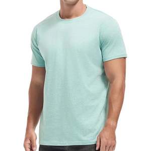 Camisetas de Hombre Estampadas 100% Algodón, Transpirables, Lisas, Deportivas, de Manga Corta, al por Mayor para Ropa Masculina - Product Image 1