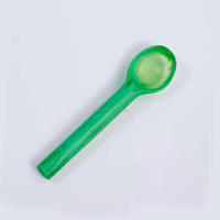 Cuchara de café de resina Aqual real de Color personalizado, nuevo diseño, utensilios de cocina, vajilla, juego de cubiertos para el hogar, boda, cuchara para helado