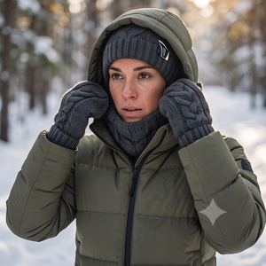 MALUZA INDUSTRIES Pasamontañas Térmico Unisex de Invierno, Calentador de Cuello Ajustable de Nylon, Protección Facial Completa, Forro Polar Cortavientos - Product Image 4