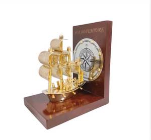 Handmade Metal Sailing Ship <b>Decorative</b> Showpiece Antique Brass <b>Table</b> <b>Decor</b> for Office and Home At Best Price - Product Image 6