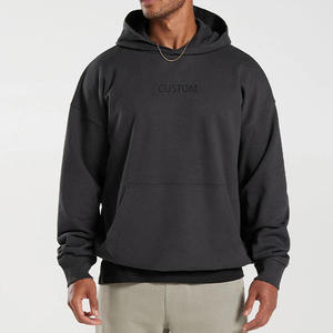 Sudadera con Capucha de Corte Cuadrado Personalizada, Tejido Rico en Algodón, Marca Privada, MOQ Bajo, Fabricante - Product Image 2
