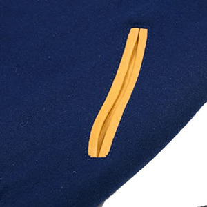 High Street Fashionable Waterproof Hooded Varsity <b>Jackets</b> for <b>Men</b> Stand Collar Lining Soft Wool Bulk Order Available - Product Image 5