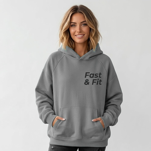 Nueva Llegada Sudadera con Capucha de Punto Oversize Estampada para Mujer, Transpirable, con Logo Frontal, Estilo Casual Urbano para Otoño-Invierno - Product Image 1