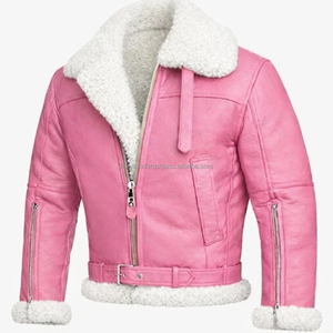 Chaqueta Bomber B-3 Premium de Alta Resistencia |   Abrigo de Piloto RAF de Piel de Oveja Genuina de Doble Cara, Ropa de Invierno de Alto Volumen - Product Image 5