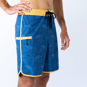 Shorts de Surf Estampados, Reciclados, Elásticos en 4 Direcciones, de Secado Rápido, Personalizados para Hombre, Diseña Tus Propios Shorts de Baño - Product Image 3