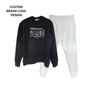 Bangladesh marque de vêtements homme pull uni solide polaire ras du cou sweats à capuche hiver logo personnalisé impression graphique hoddies - Product Image 5