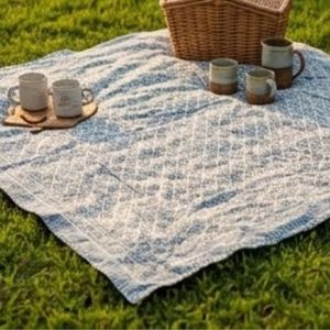 Hot Selling Handmade Cotton <b>Quilt</b> Printed Traditional Style All Season Home Decor Queen Size Kantha <b>Throw</b> Organic Material - Product Image 6