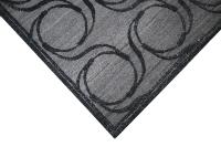 Tapis noué à la main en mélange de laine douce et de lin Sumac |   Motif géométrique |   Écologique |   Pile moyen |   Tapis de salon |   Fine 6/30