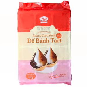 ผู้ผลิต ผู้จัดจำหน่าย จัดส่งรวดเร็ว คุณภาพพรีเมียม ทาร์ต OEM/ODM ฮาลาล เบเกอรี่ ทาร์ตไข่แช่แข็งอบสำเร็จรูป YA01 756 กรัม ขนมหวาน - Product Image 1