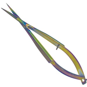 Curved Micro Spring <b>Scissors</b> <b>for</b> Cuticles Premium <b>Nail</b> Art Detailing Shears Easy Spring Action Pedicure & Manicure Tool - Product Image 6