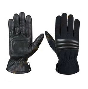Gants tactiques à doigts complets Paume en cuir Gants compatibles avec l'écran tactile à doigts complets - Product Image 3