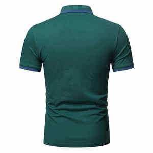 Camisa de Verano Casual para Hombre, 100% Algodón, Tejido Transpirable con Estampado Digital, Cuello Camisero, Manga Corta, Cierre de Botones, Corte Ajustado, Tallas Grandes - Product Image 6