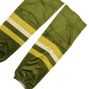 Green Striped Basketball <b>Leg</b> <b>Warmers</b> Knee High Breathable Spandex Polyester Adult Sports Socks Autumn - Product Image 6