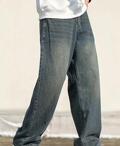Pantalon décontracté ample pour homme, coupe évasée, avec cordon de serrage, léger et confortable, prix raisonnable, faible MOQ, très demandé - Product Image 3