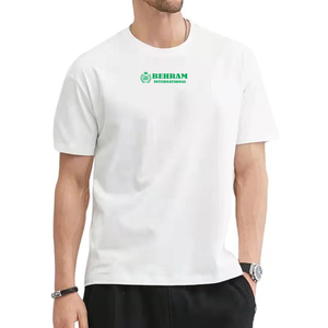 เสื้อยืดสตรีทแวร์ทรงโอเวอร์ไซส์แบบสั่งทำพิเศษ ผ้าฝ้าย 100% สำหรับผู้ชาย เนื้อผ้าถักหนานุ่ม แฟชั่นลำลองใส่สบายสำหรับฤดูร้อน - Product Image 3