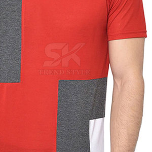 Camiseta cómoda 100% algodón con logo personalizado impreso para hombre, diseño único, corte holgado, camiseta personalizada para hombre - Product Image 5