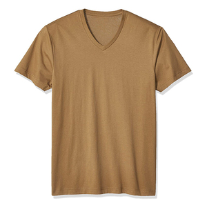 เสื้อยืดผู้ชายดีไซน์ใหม่ ผ้าฝ้ายถัก 100% สไตล์ลำลอง สตรีทแวร์ ฮิปฮอป ไซส์ใหญ่ คอวี ล้างสีแบบแอซิด ระบายอากาศ แห้งเร็ว - Product Image 4