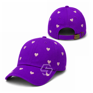 Casquettes de baseball à 6 panneaux avec logo brodé personnalisé de haute qualité, casquette de baseball réglable de haute qualité 100% coton - Product Image 3