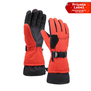 Gants de ski compatibles avec les écrans tactiles, imperméables, pour sports par temps froid, gants de ski anti-neige, paume antidérapante, imperméables et thermiques - Product Image 1
