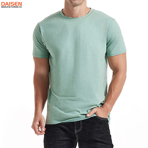 Camiseta Casual para Hombre Tallas Grandes, Lisa, Estilo Urbano, Manga Corta, Ajuste Cómodo, Personalizable, Fabricante Mayorista - Product Image 6