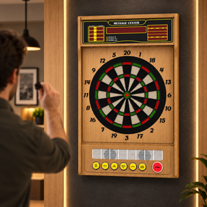 Máquina de dardos que funciona con monedas con pantalla LED y puntuación automática para uso en barras - Product Image 1