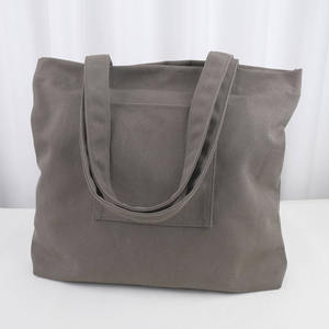 Bolsa Deportiva Mediana de Lona/Algodón con Logotipo Personalizado Impreso, Correa Larga para Hombro, Embalaje en Caja - Product Image 1