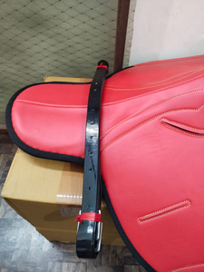 Top Selling <b>Red</b> Racing Saddle Close Contact Hose Riding Saddle Comfortable English Saddle - Product Image 3