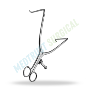 Rétracteur Zelpi 90 18cm pour neurochirurgie, rétracteur chirurgical de la colonne vertébrale pour la rétraction des tissus profonds - Product Image 3