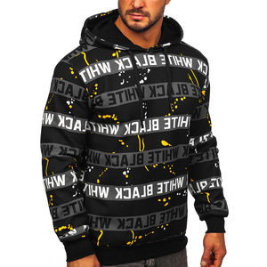 Sudaderas con Capucha Sublimadas Personalizadas al por Mayor para Hombre, Invierno, Transpirables, 100% Algodón, Secado Rápido, Manga Larga, Colores y Tallas Personalizadas - Product Image 6