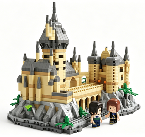 Jeux de construction Château magique Mini briques Jeux éducatifs pour enfants - Product Image 2