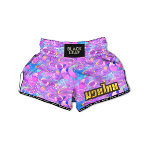 Pantalones Cortos de Muay Thai Profesionales al por Mayor, Ropa Deportiva con Logotipo Personalizado, Fabricante de Pantalones Cortos de Combate - Product Image 5