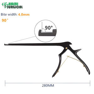 Juego de Instrumentos de Entrenamiento Manual Kerrison Rongeur de 90/110/130 Grados, Acero Inoxidable, Certificado CE, 280 mm de Largo, Veterinario - Product Image 6