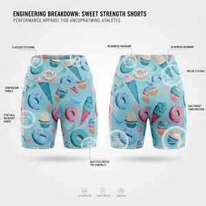 Shorts de sport Pro Felt personnalisés pour la gym, le fitness et le cyclisme, séchage rapide, extensibles, pour l'entraînement et le yoga, avec poches, taille haute - Product Image 2