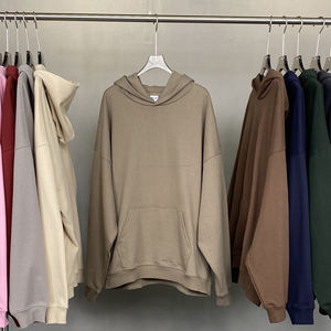 Aduanas Puff Impresión Heavyweight Acid Wash Vintage French Terry Distressed Pink Sun Faded Hombres Sudaderas con capucha Sudaderas - Product Image 3