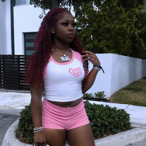 Women Pink Design 3 Piece Shorts Set <b>Raglan</b> Sleeve Crop <b>Top</b> Foldover Waist Headband Breathable Cotton Spandex Summer Loungewear - Product Image 5