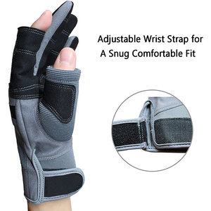 Premium Waterproof Leather <b>Sailing</b> <b>Gloves</b> Designed for Maximum Comfort Superior Grip and Prolonged <b>Sailing</b> Adventures - Product Image 2