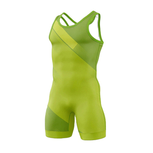 Combinaison de lutte personnalisée pour jeunes et hommes, sublimation, fabrication OEM, vêtements de lutte professionnels, vêtements de sport haute performance - Product Image 5