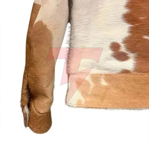 Custom Made Hair On <b>Leather</b> <b>Jacket</b> For Men Premium Quality <b>Winter</b> Wear Stylish Comfortable Outdoor Fashion Apparel - Product Image 6