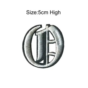 Écussons brodés personnalisés avec logo sur mesure 2026, accessoires de vêtements de haute qualité, écussons brodés de style western pour chapeaux - Product Image 4