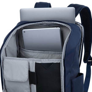 Mochila Delgada de Moda Diaria para Hombre y Mujer, Cierre de Cremallera, Práctica Bolsa para Portátil, Forro de Poliéster, Apta para Portátiles y Tablets - Product Image 3