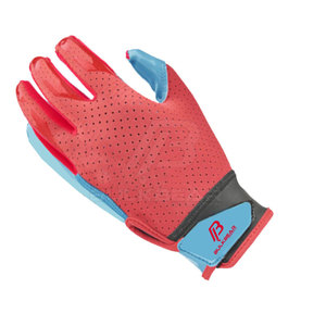 Gants de football américain en cuir légers avec ajustement flexible, paume antidérapante, design imperméable pour une performance et un confort améliorés - Product Image 2
