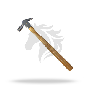Martillo de Forja de 8 Oz, Herramienta Veterinaria para el Cuidado de Pezuñas de Caballos, Uso en Herraje - Product Image 1