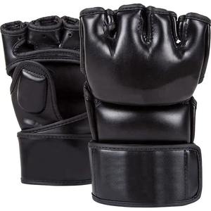 ถุงมือ MMA หนังวัวแท้คุณภาพสูง หนัง PU แบบกำหนดเองได้ สำหรับการต่อสู้ในเวทีและในกรง - Product Image 1
