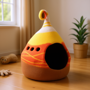 Promotional Handmade Soft Novelty Wool Felt Cat <b>Beds</b> - Product Image 3