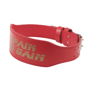 Ceinture de musculation en cuir ergonomique avec soutien lombaire rembourré pour la musculation, le fitness et l'entraînement – Vente en gros - Product Image 3
